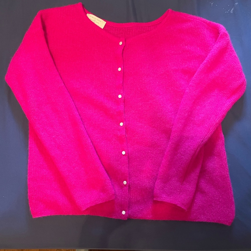 Gaspard jumper in fuschia